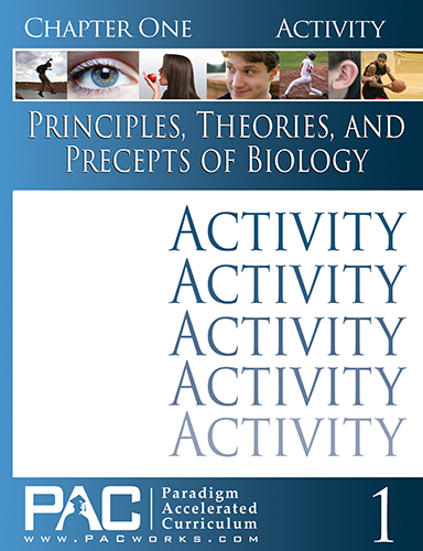 Principles, Theories and Precepts of Biology