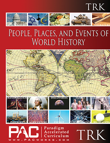 People, Places, and Events of World History