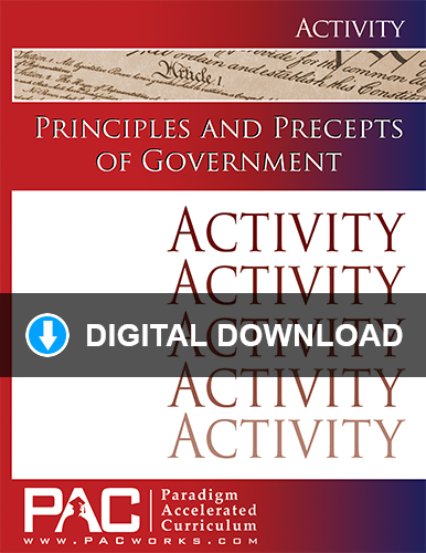 Principles and Precepts of Government